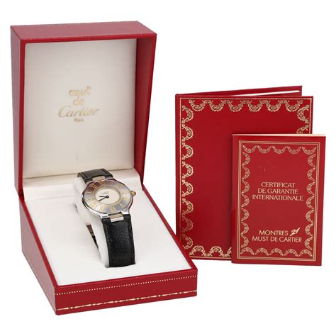 orologi must de cartier quanto valgono
